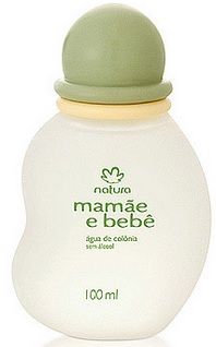 Água de Colônia Sem Alcool Natura Mamãe e Bebê (100 ml)